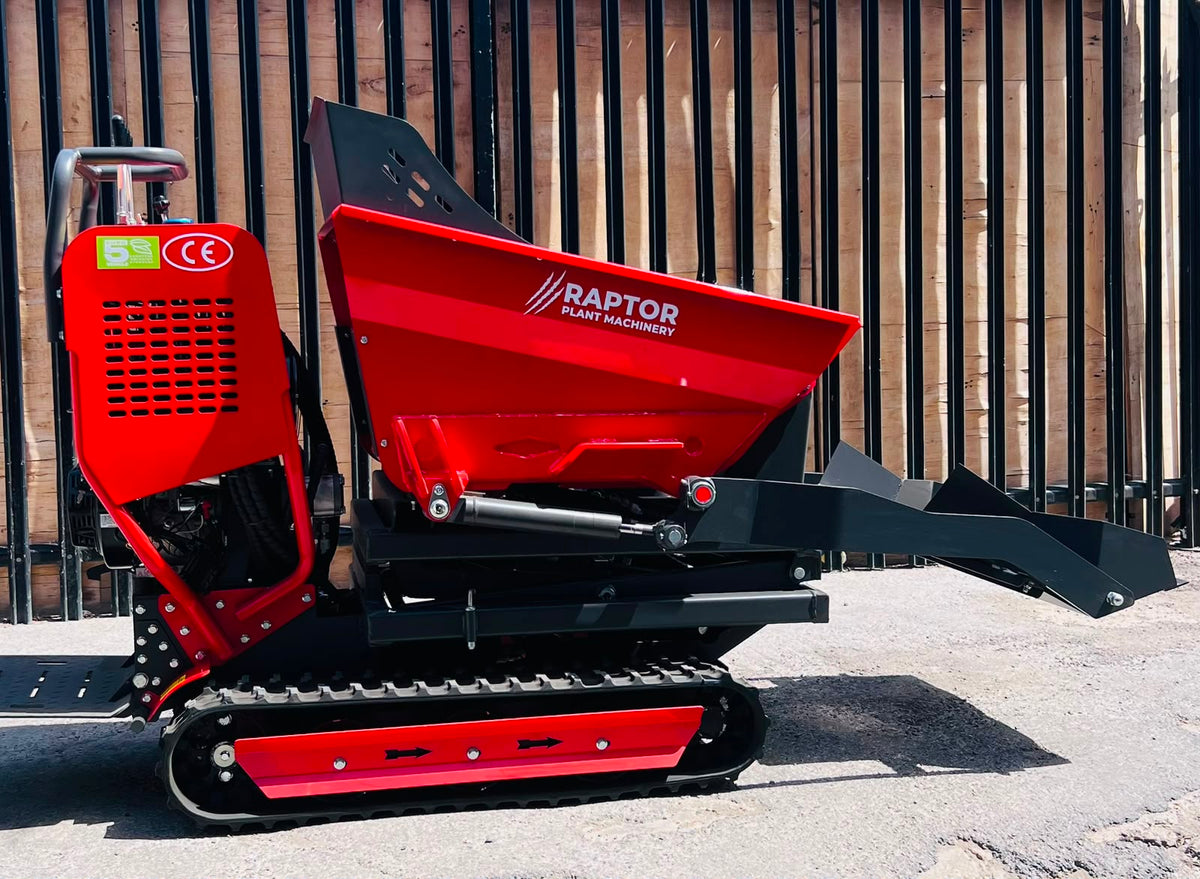 R-B05 Self Loading Tracked Mini Dumper with Hydraulic High Tip