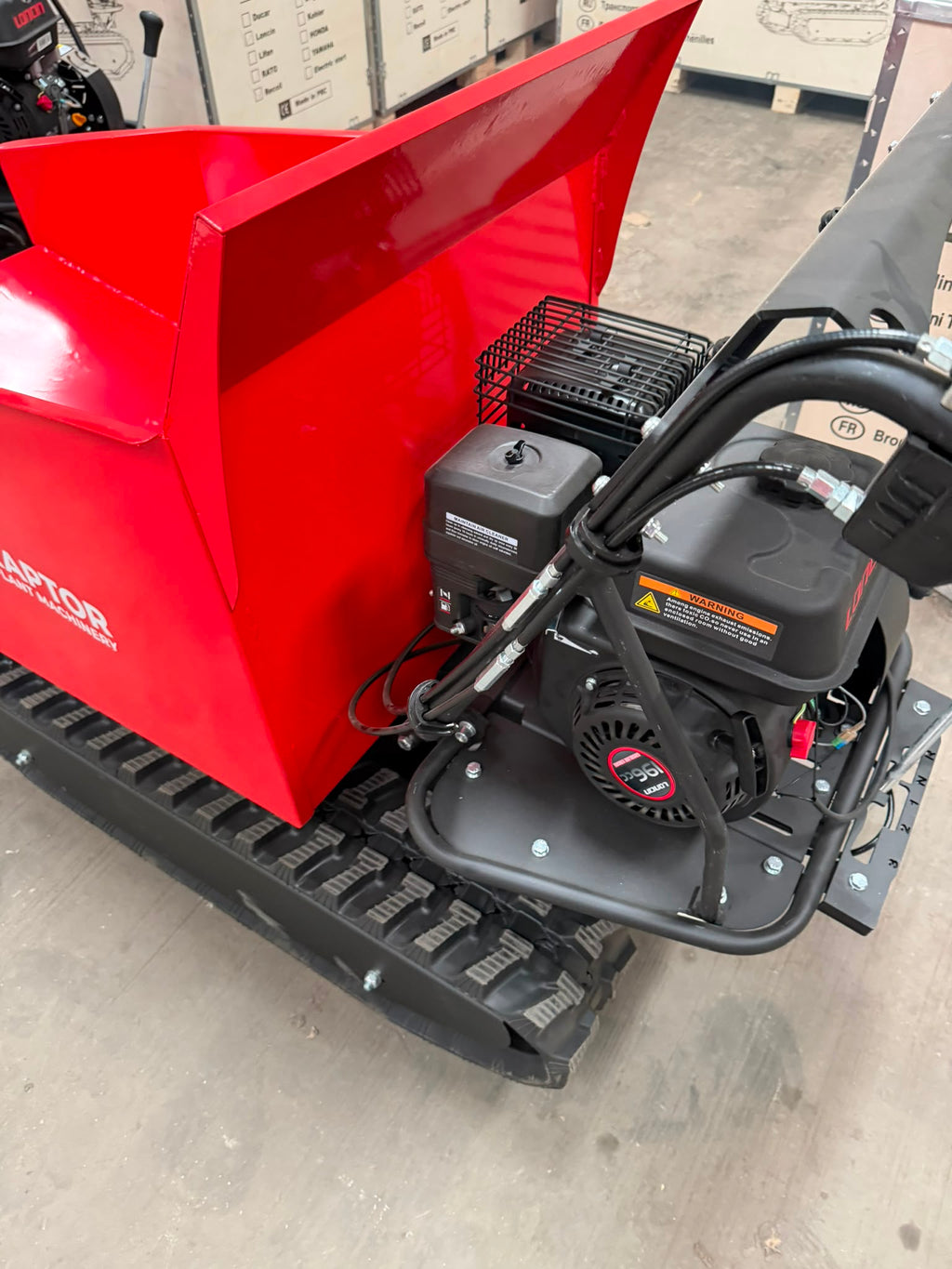 R-TD50MA Tracked Dumper with Hydraulic Tip