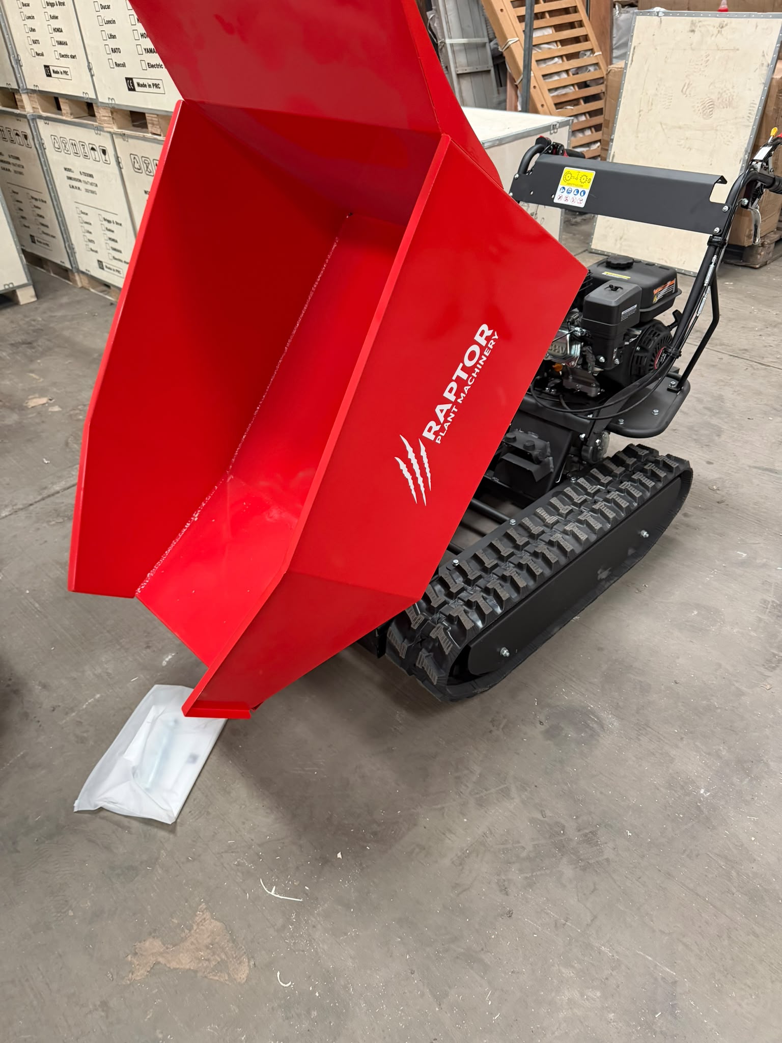 R-TD50MA Tracked Dumper with Hydraulic Tip