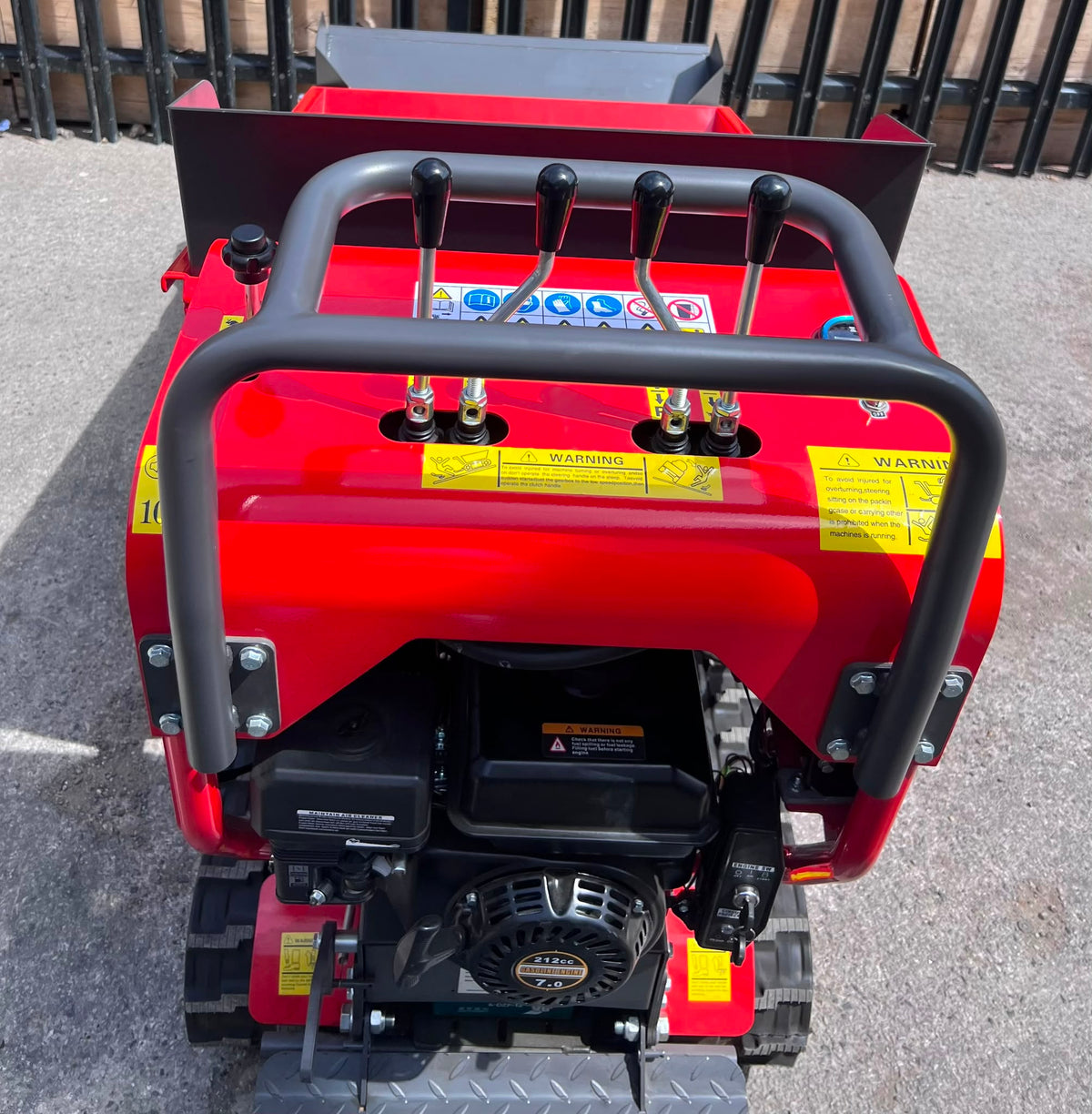 R-B05 Self Loading Tracked Mini Dumper with Hydraulic High Tip