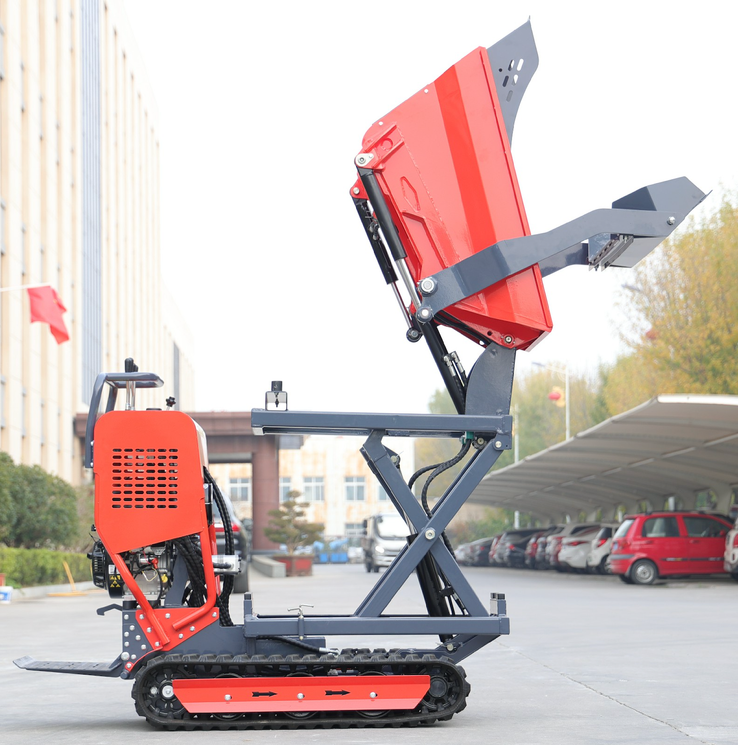 R-B05 Self Loading Tracked Mini Dumper with Hydraulic High Tip *ETA 8th July*
