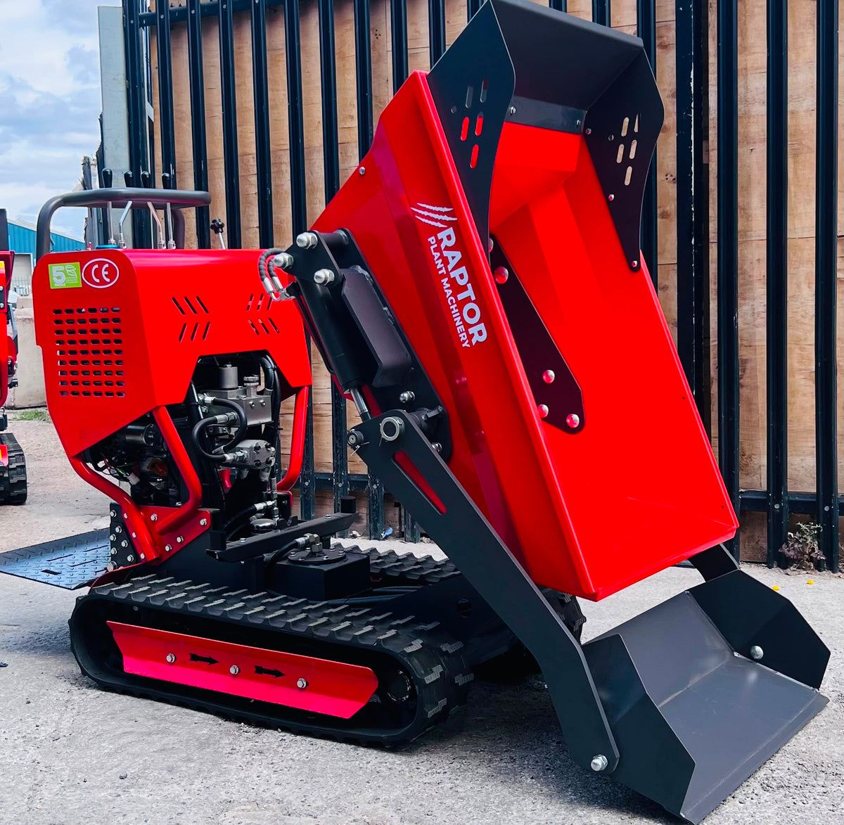 R-A05 Self-Loading Tracked Mini Dumper