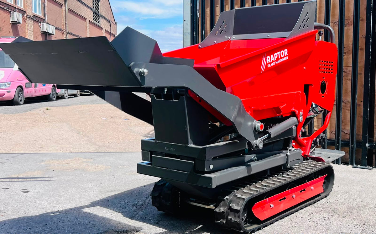 R-B05 Self Loading Tracked Mini Dumper with Hydraulic High Tip