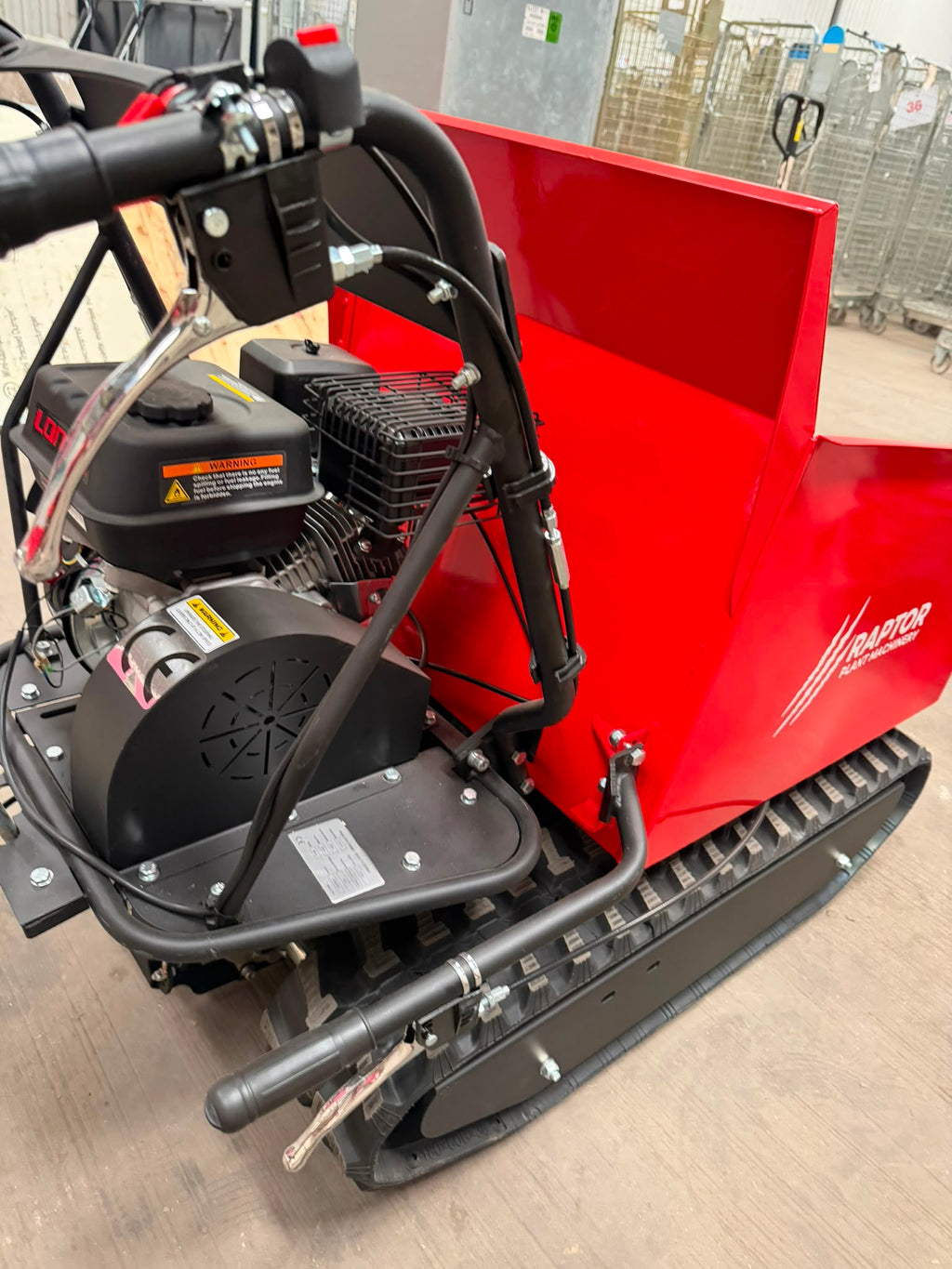 R-TD50MA Tracked Dumper with Hydraulic Tip