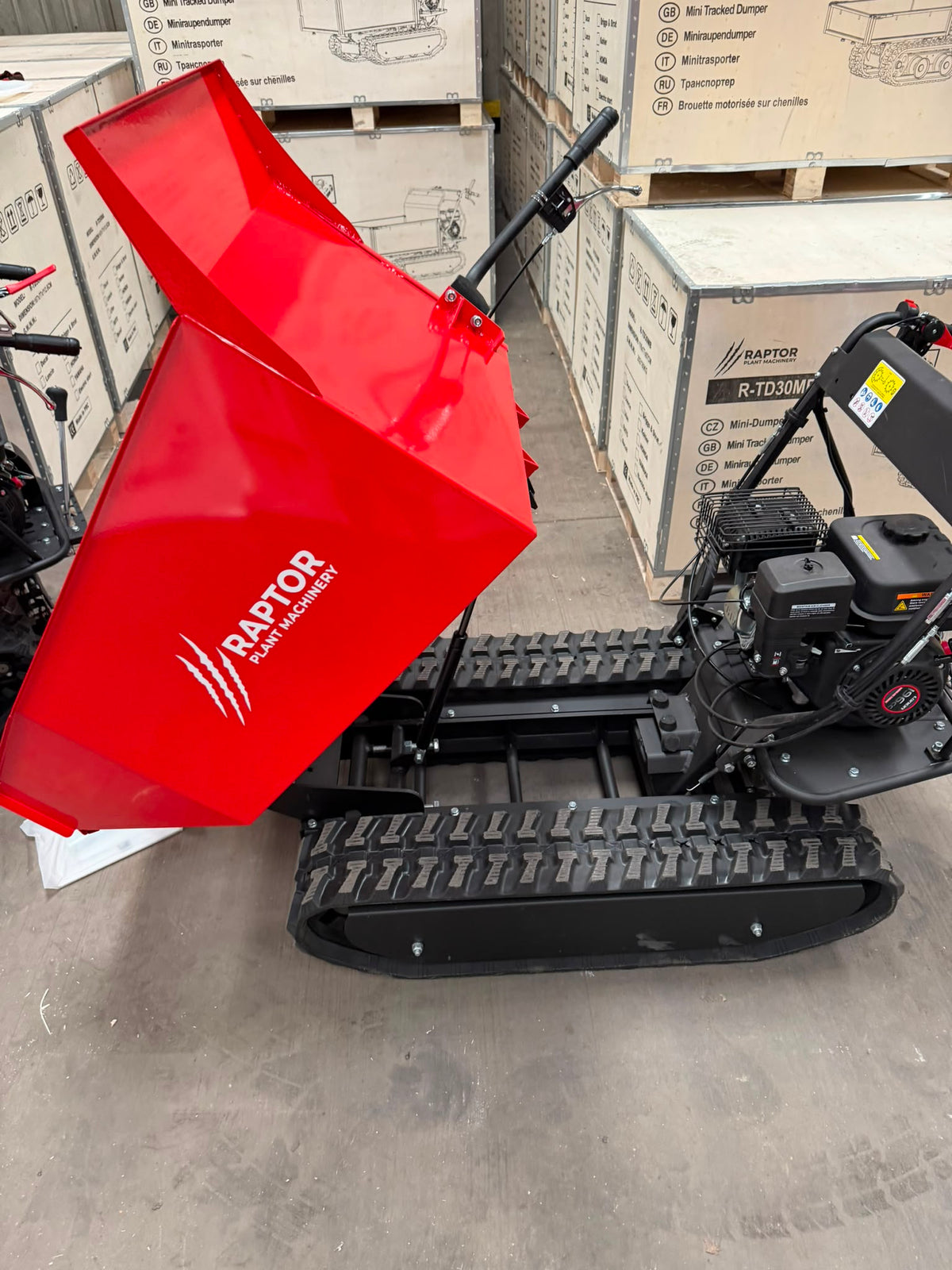 R-TD50MA Tracked Dumper with Hydraulic Tip